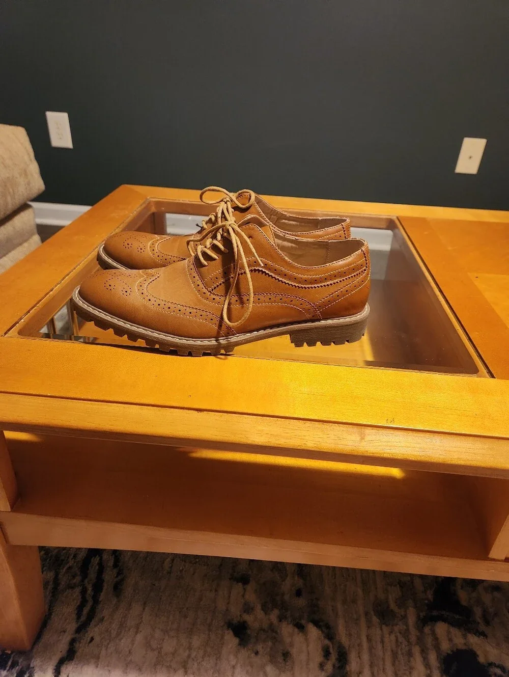 Perry Ellis classic tan